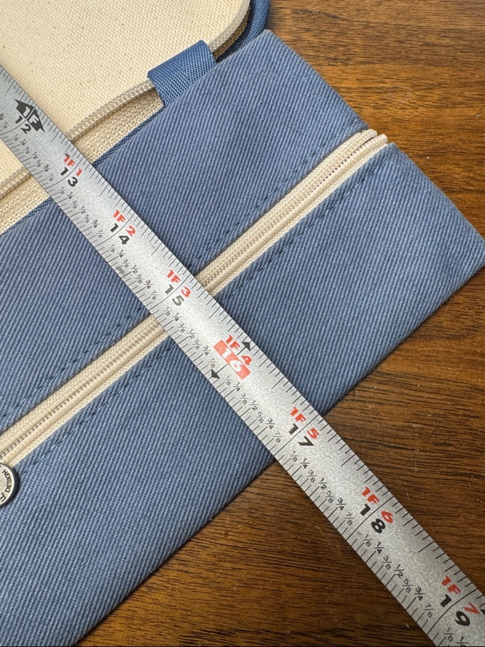 MochiThings Canvas Today Pouch for Weekly Planner Insert in SOLD OUT Indi Blue - Picture 13 of 16